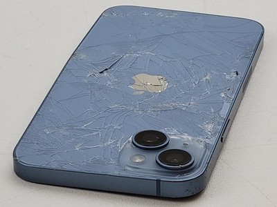 Apple iPhone 14 Plus (A2632) 256GB - Blue (Unlocked) - *DAMAGED