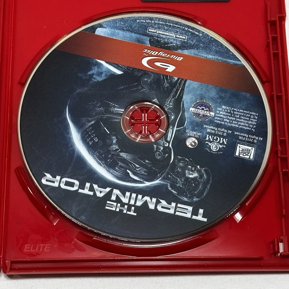 The Terminator (Blu-ray, 1984) Red Case - Image 3 of 4