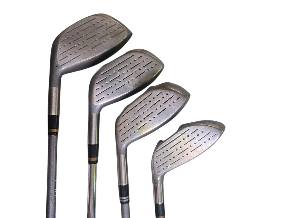 Juego de 4 ejes de grafito y acero King Cobra Driver & Woods 1,3,5,9 R&S Flex diestro Foto 2 de 4