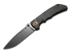 Spartan Blades Harsey Folder SF5 Bronze Relic Pattern Titanium MagnaCut Knife