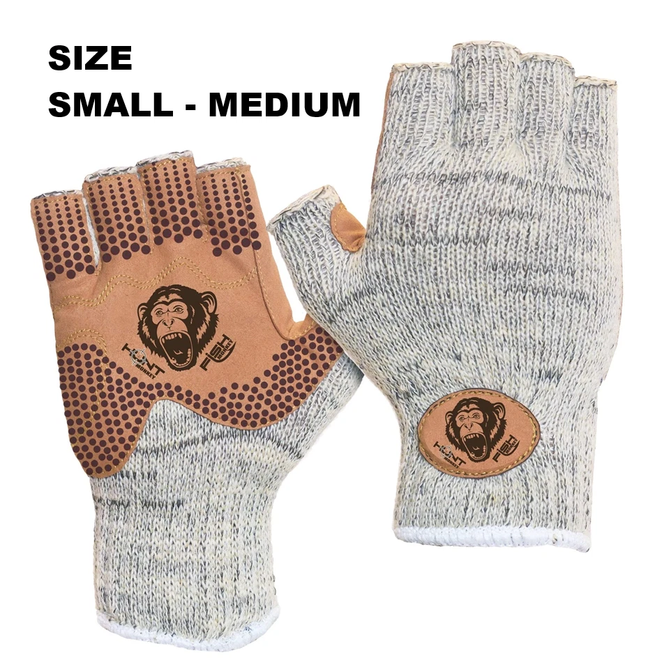 Fish Monkey Sz S/M Wooly Half Finger Knit Wool Fishing Gloves FM30 Small Medium
Opens in a new windo