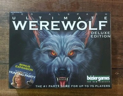 Ultimate Werewolf Deluxe Edition Social Deduction Party Card Game Bezier Games