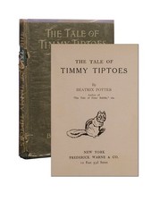 Beatrix Potter / The Tale of Timmy Tiptoes 1st Edition 1911