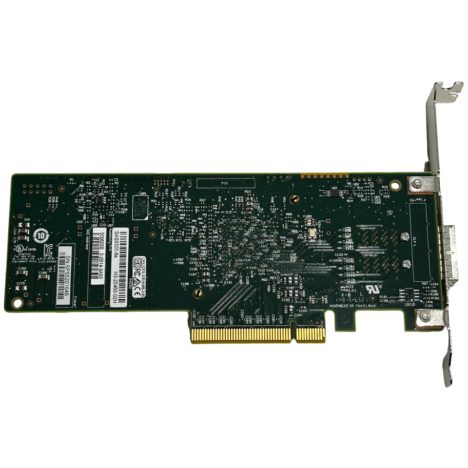 Avago 9300-8E SAS3 2-Port PCIe x8 FH Bracket Ext HBA Adapter - H3-25460-02H - Image 4 of 4