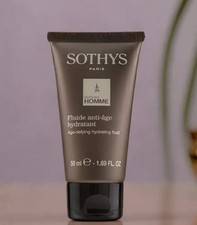 Sothys Homme Age Defying Hydrating Fluid Mens Anti Aging Face Care 50 Ml 1.69 Oz