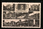 Carte postale Bayreuth, portrait Richard Wagner, Festspielhaus, Neues...