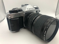 Canon AE-1 SLR Film Camera With Tokina 28-70mm Lens  Tiffin Polarizer