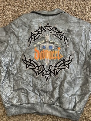 DAVOUCCI オールレザー スタジャン 1989 80s DAVOUCCI オールレザー スタジャン 1989 80s