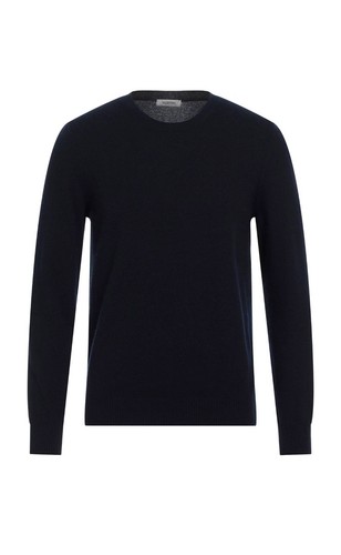Valentino Garavani Men's Navy Crew Neck Pullover Long Sleeve Sweater