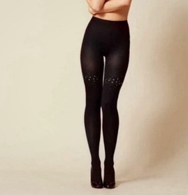 Agent Provocateur Ginger SOIREE Black Tights L NEW $255