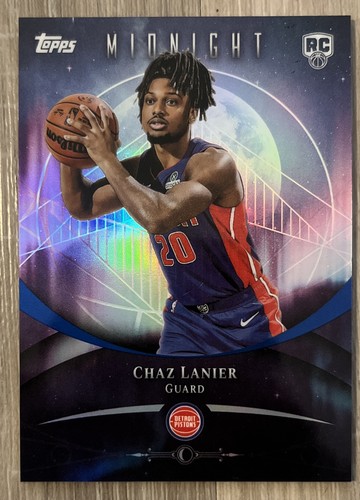 Chaz Lanier – 2025-26 Topps Midnight Basketball · Base Cards #100 Chaz Lanier