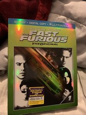 The Fast and the Furious Blu-ray Paul Walker NEW