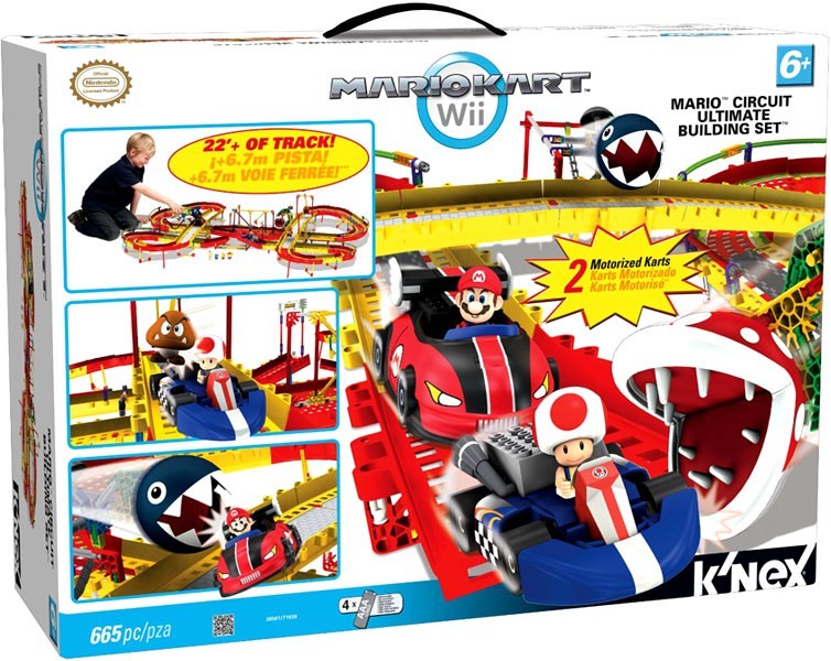 K'NEX Super Mario Mario Kart Wii Mario Circuit Ultimate Set #38501