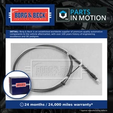 Handbrake Cable fits RENAULT MEGANE Mk3 1.4 Rear 2009 on H4J700 Hand Brake B&B