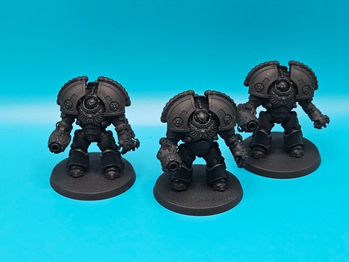 Warhammer The Horus Heresy Saturnine Terminators - Set 2 Miniature In Plastica Nuove - Foto 3