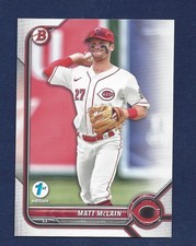 MATT MCLAIN 2022 Bowman Draft 1st Edition 1st Bowman  BD-100 Y538