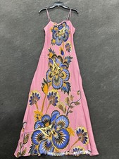 FARM RIO Lenzing Ecovero Viscose Slip Maxi Dress Women's Size M