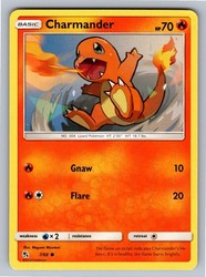 Charmander 7/68 Common Hidden Fates Pokemon
