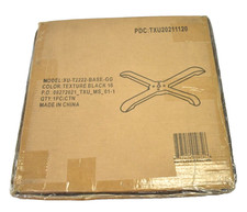 Flash Furniture Restaurant Table Base Replacement 22"x22" Black XU-T2222-BASE-GG