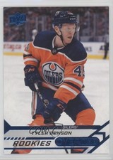 2020-21 Upper Deck Overtime Rookies Blue Tyler Benson #60 0c3