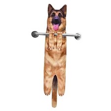 Funny German Shepherd Dog Hand Towels for Kitchen German Shepherd Puppy