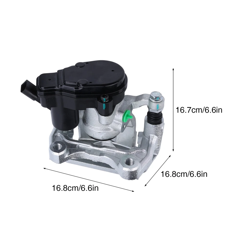 Pair Rear Brake Calipers w/ Motor KAY02671XA For Mazda CX-5 2016-2021 2.0L 2.5L Foto 2 de 4