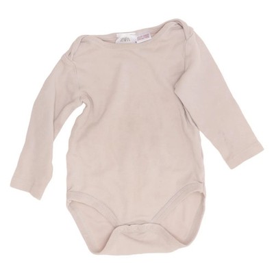 Zara, Body, Größe: 86, Beige, Baumwolle, Einfarbig, Unisex (Kinder) #qic