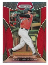 2019 Panini Prizm Draft Picks Red Prizm Adley Rutschman #1