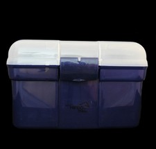 Hippo-Tonic Putzbox mit Inhalt BLAU Putzkiste Striegel Kamm Pferdeputzkasten