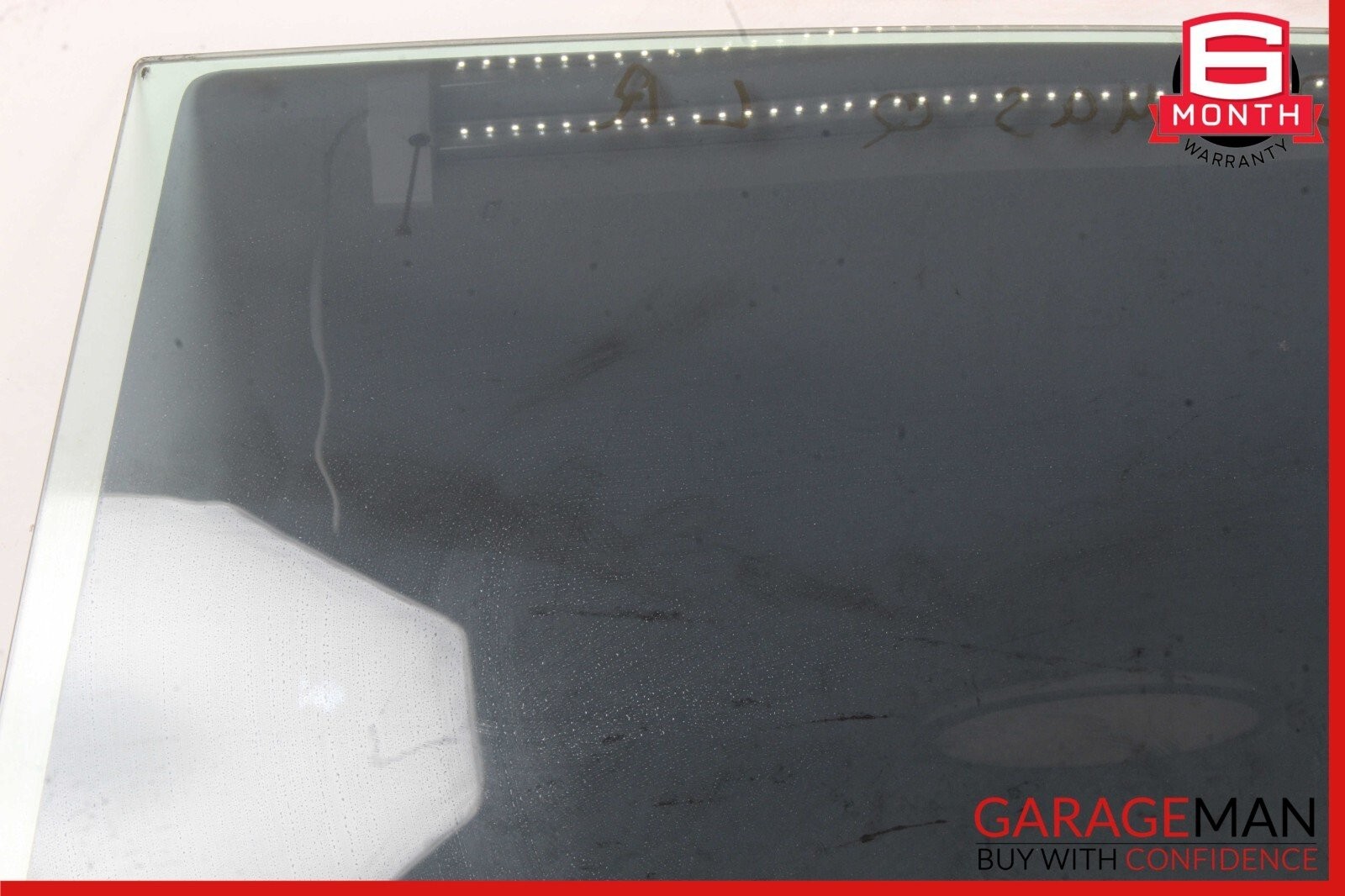 03-13 Maserati Quattroporte M139 Rear Left Side Door Window Glass OEM
