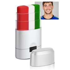 Red White and Green Body Paint Stick, Patriotic Flag