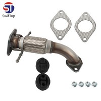FÜR Ford Mondeo 3 1.8+Sci 2.0 00-2007 Abgasrohr Hosenrohr Flexrohr Vorne Repsatz