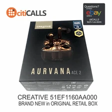 Creative 51EF1160AA000 Headphone - Aurvana Ace 2 True Wireless In-ears Retail