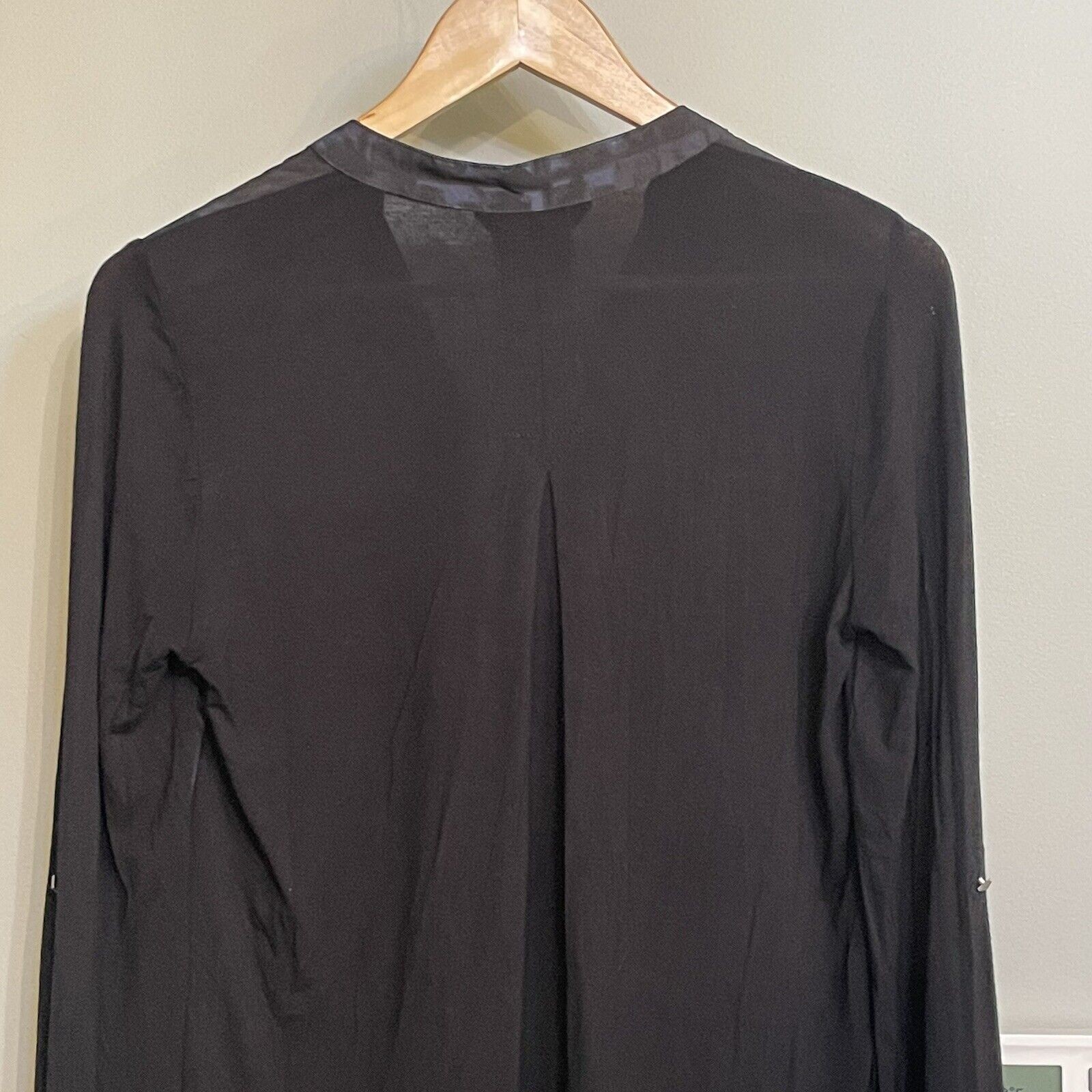 Rock & Republic Top Split Neck Pullover Roll slee… - image 6