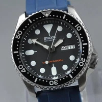 Serviced [MINT] SEIKO SKX007 7S26-0020 Divers 42mm Black Boy AT Men's Watch