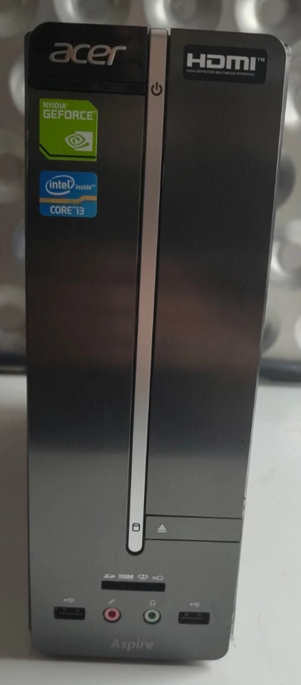 ACER XC600 Micro-Tower i3-3240 2x3,30GHz 4GB DVD-RW HDMI - Bild 3 von 4