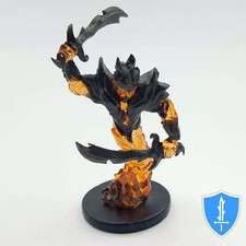 Fire Myrmidon - Elemental Evil #34 D&D Rare Miniature