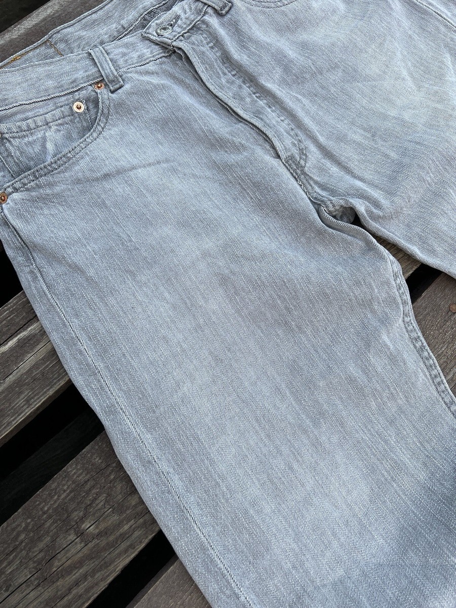 Levi's 501 W33 L36 USA製 USED Levis 501 Vintage Gray Denim Jeans Size W33 L36 | eBay