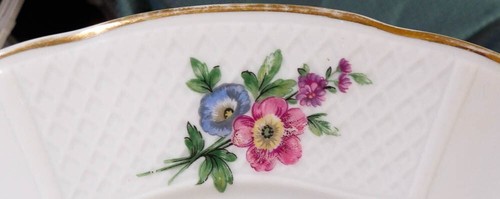 Antique L. Bernardaud & Cie (B. & Co) Limoges Trianon 10 3/4" Cake Serving Plate - Picture 2 of 5