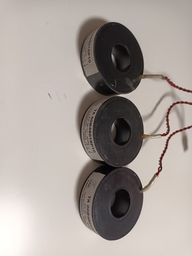 ELMAX TA 00B48018P10 Current Transformer 50-60HZ IP/IS 200/0.2 - LOT OF 3 - Picture 4 of 4