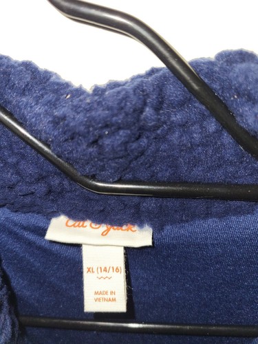 Cat And Jack Sweater Vest Dark Blue & Hot Pink Size XL 14/16 - Picture 3 of 7