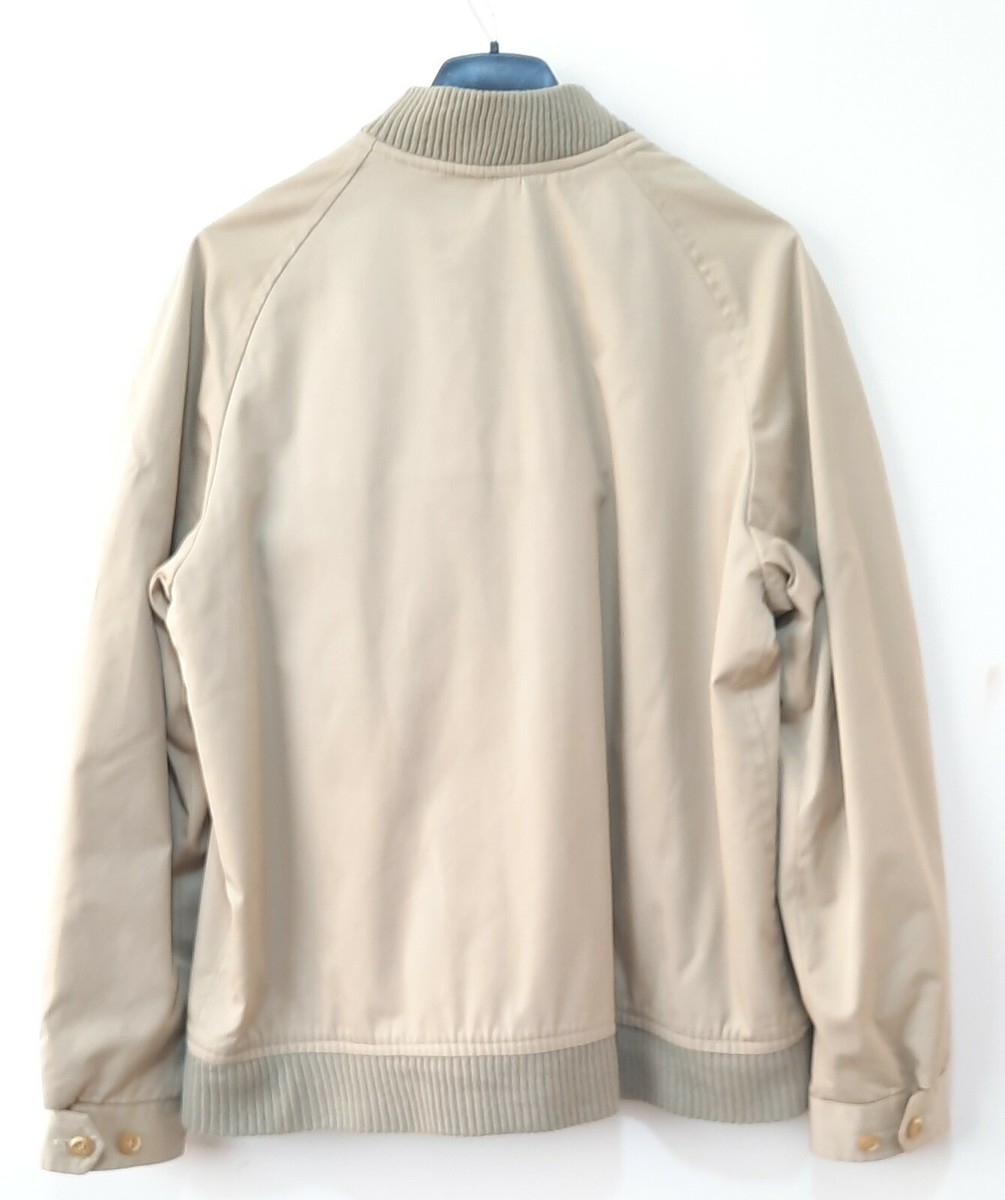 Vintage burberry blouson jacket bomber jacket ivory size S to M