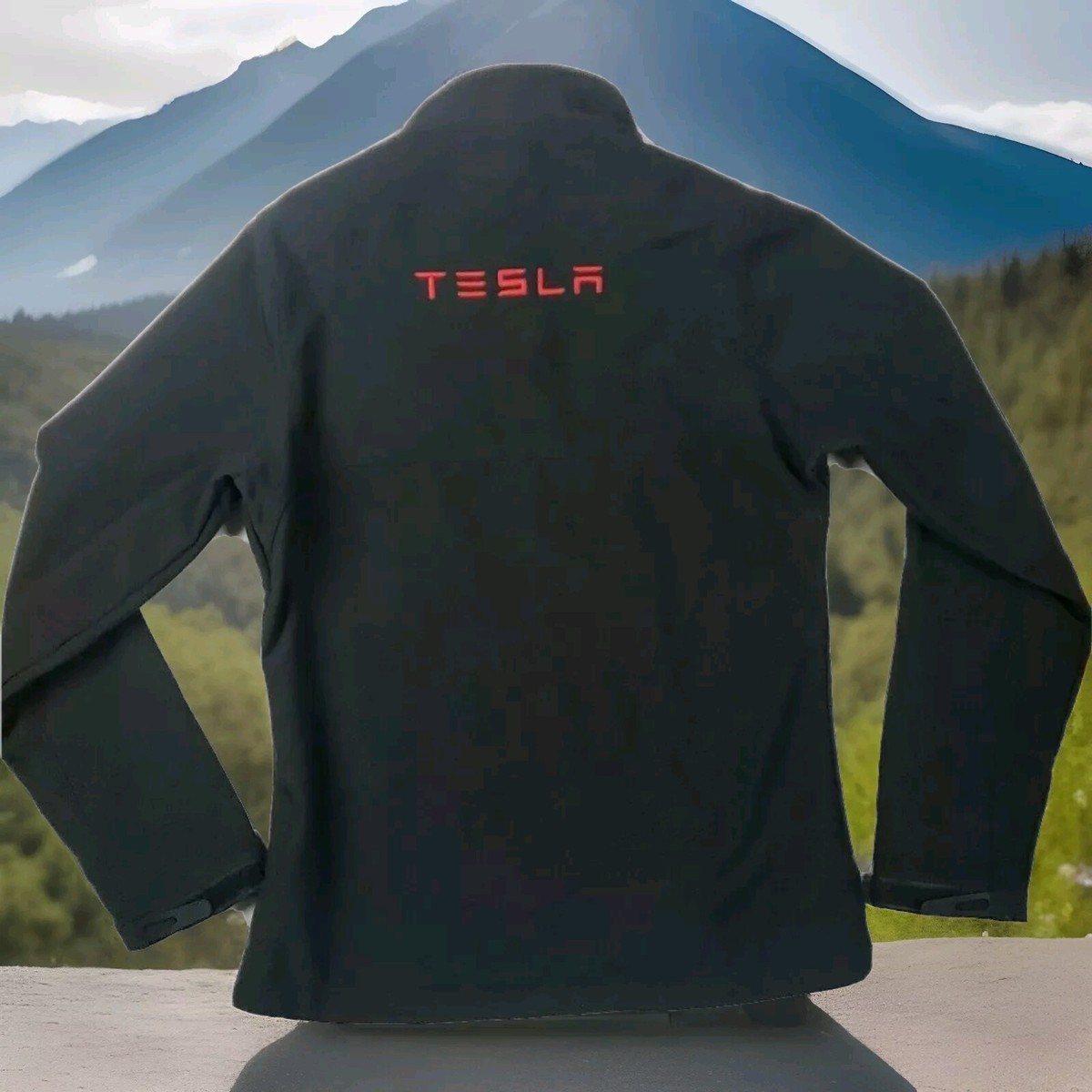 Tesla Corporate Tesla Red Jacket Tesla Employee Red Thick Winter