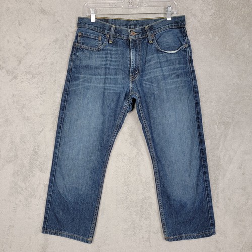 Slim Straight Denim Blue Jeans | eBay