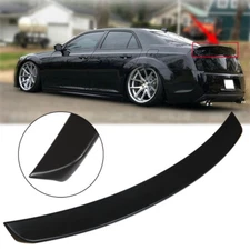 Rear Trunk Lip Spoiler Wing Fit For Chrysler 300 2011-2019 Matte Black New