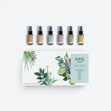 Sprig By Kohler Body & Linen Mists Essentials Pack 6 varieties spray 1oz NIB