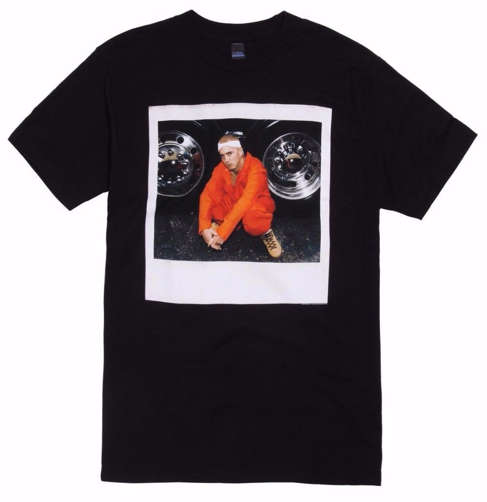Eminem The Slim Shady JUMPSUIT PHOTO T-Shirt NEW 100percent Authentic