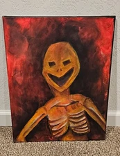 Analog Horror Wall Canvas Art