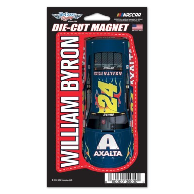 William Byron Wincraft 2018 #24 Axalta 3''x5.375'' Magnet FREE SHIP