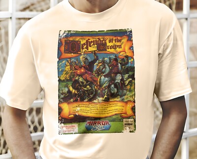 Defender of the Crown - 8 bit C64 Game Art T-Shirt 8 Colors Sizes S-5XL